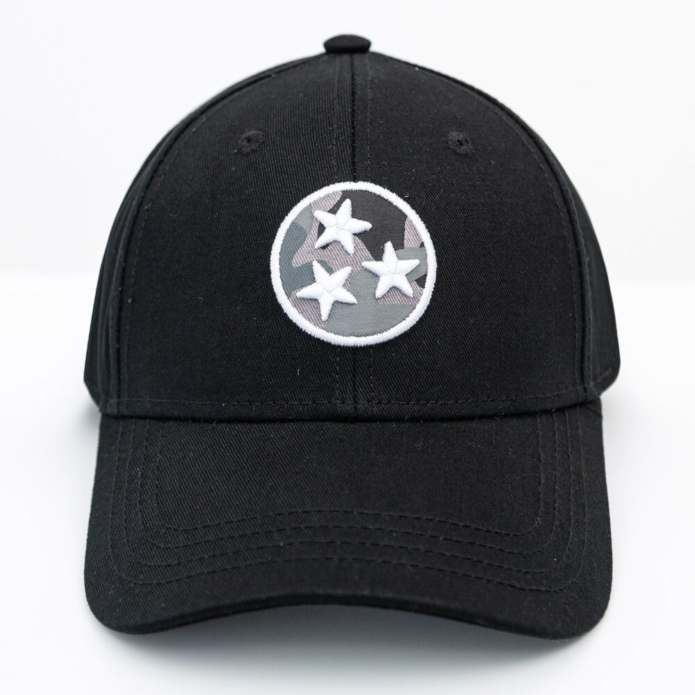 Black Baseball Cap - Picture 2 of 3